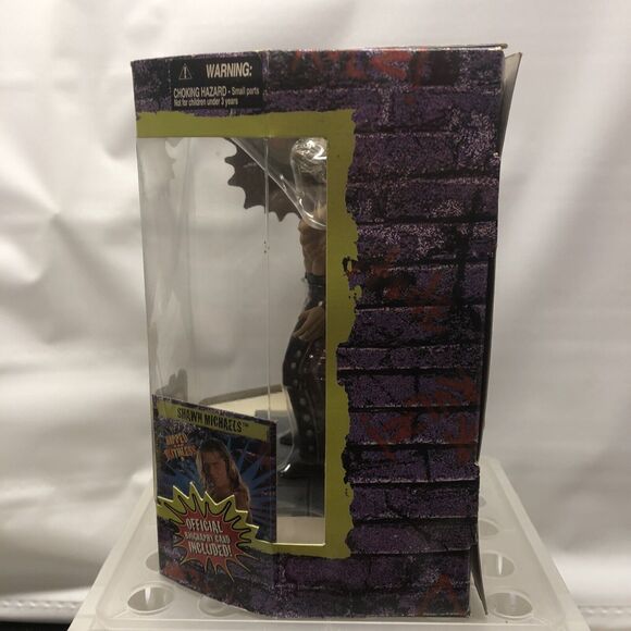 VTG 1998 WWF Shawn Michaels Ripped & Ruthless 2 HBK Jakks Action Figure NIP WWE - Picture 8 of 11